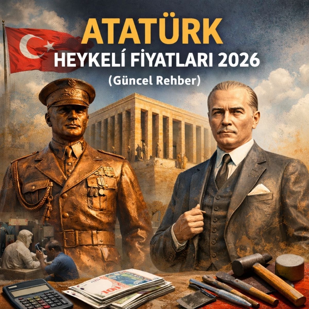 Atatürk heykeli fiyatları