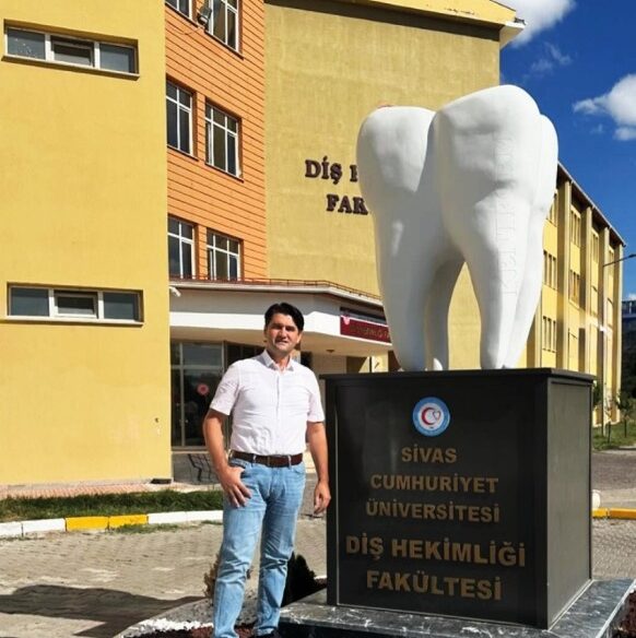 Diş heykeli çalışması