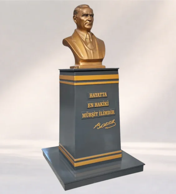 Platformlu Atatürk Büstü