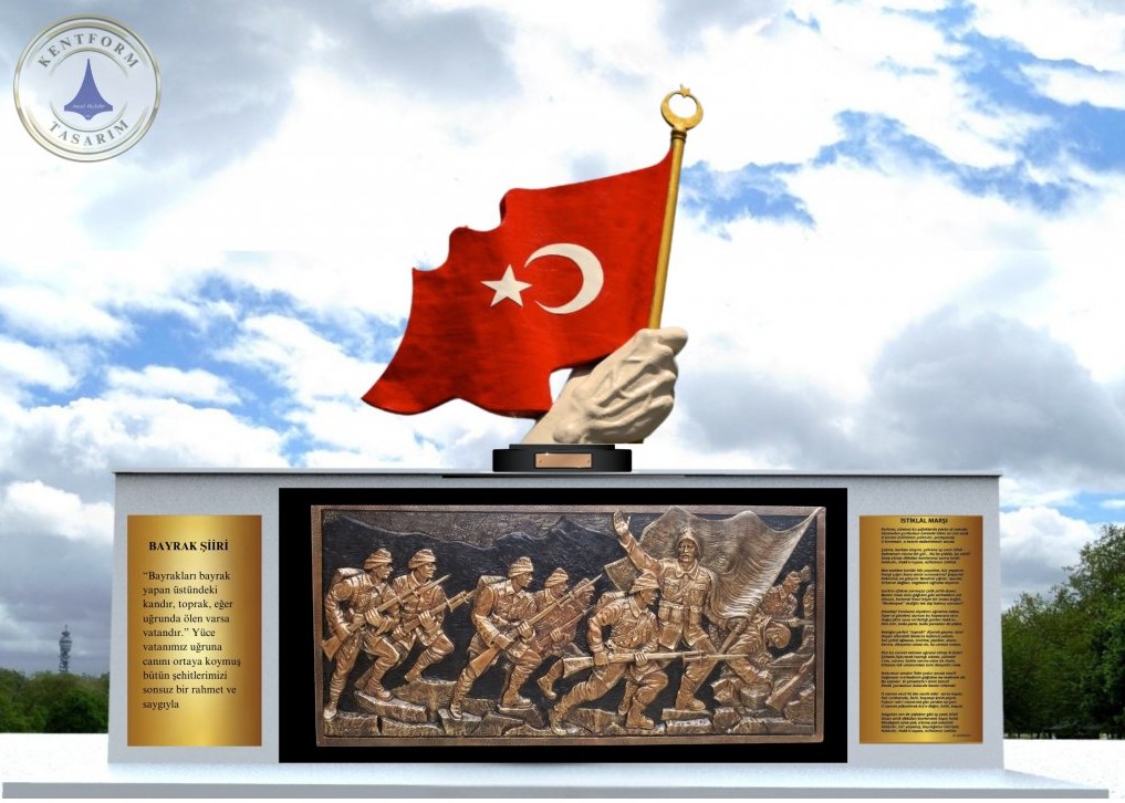 Kurtuluş savaşı konulu rölyef modeli